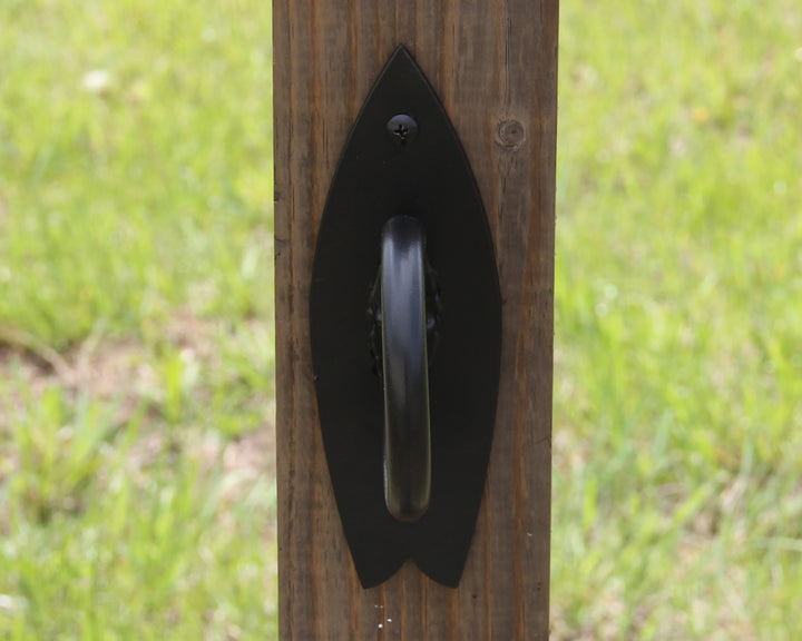 Surfboard Nautical Rope Fence Bracket | Madison Iron and Wood on www ...