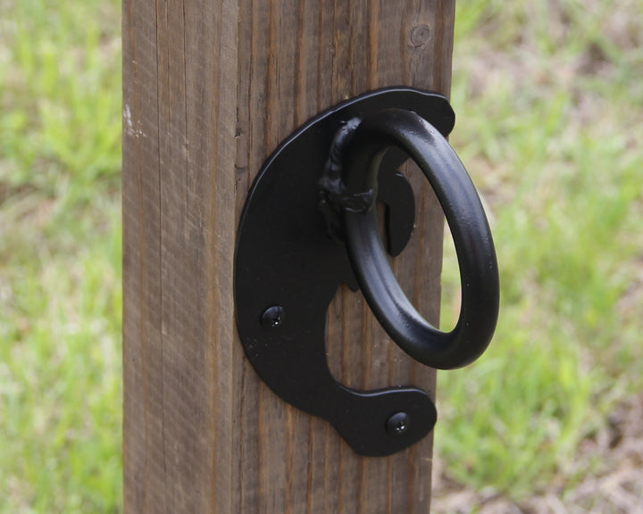 Manatee Nautical Rope Fence Bracket | Madison Iron and Wood on www ...