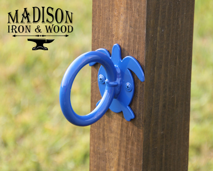 Sea Turtle Nautical Rope Fence Bracket | Madison Iron and Wood on www ...
