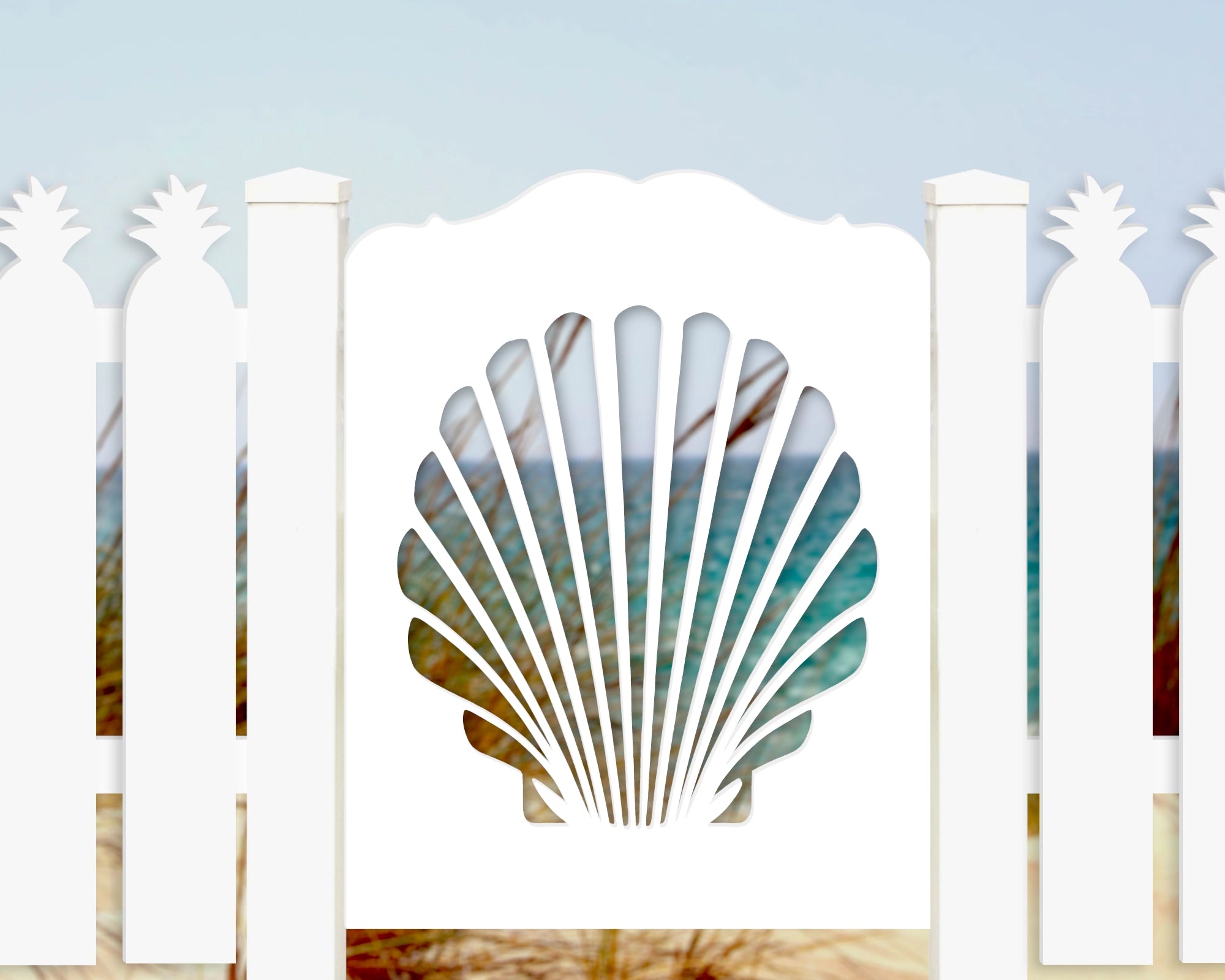 Plastic Shell Gate, Durable Decorative and Desirable, marine grade ...