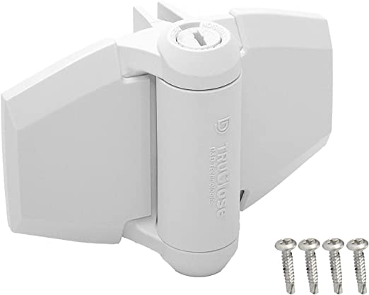 D@D Technologies - TruClose Self Closing Tension Hinge  (Pair) - exteriorplastics -  - plastic fencing - coastal decoration - nautical decorations - beach house decorations - Florida landscaping - coastal landscaping - nautical landscaping - nautical fences - nautical gates - home improvement - home decor - fencing and barriers