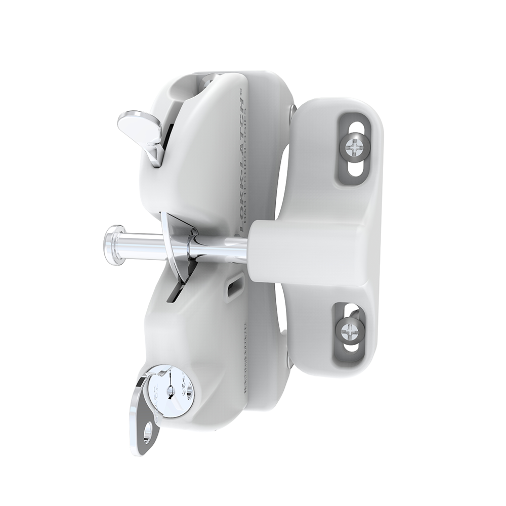 D@D Technologies - LokkLatch, Locking Gate Gravity Latch - exteriorplastics - gate lock - plastic fencing - coastal decoration - nautical decorations - beach house decorations - Florida landscaping - coastal landscaping - nautical landscaping - nautical fences - nautical gates - home improvement - home decor - fencing and barriers